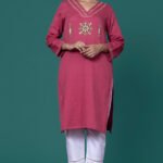SHOBHA // FUSCHIA PINK KURTI