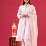 GULIZAAR // CHANDERI PINK KURTA SET