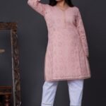 NISHPANNA // Cotton Schiffly Kurta Set