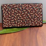 CRIMSON LUXE // FABRIC CLUTCH
